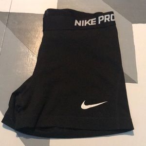 Nike pro compression shorts
